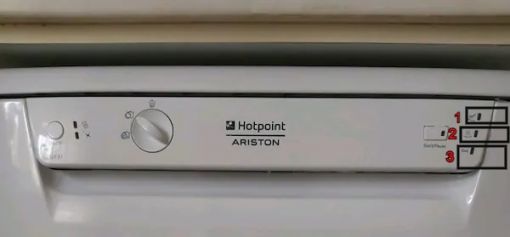 hotpoint ariston bulaşık makinesi ışıkları yanıp sönüyor